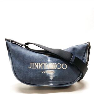 Jimmy Choo Denim Blue crossbody Bag